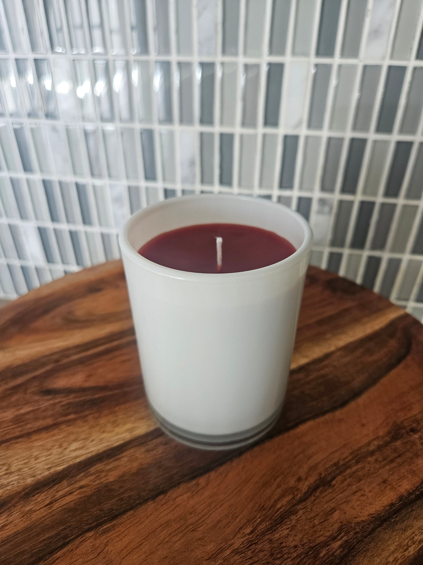 Glass Beeswax Candle 230g net